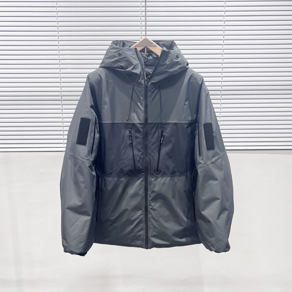 Men's Clothing Winter New Men's Hooded Thickened Warm Windproof Silk cotton Jacket_viptrois.com