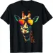 Giraffe Artwork Sunglasses Animal T-Shirt Mens Womens Tees Top_viptrois.com