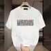 New Style American Rascal Handsome Short T-shirt For Men And Women Summer Ins Trendy Brand Street Half Sleeve Loose Top_viptrois.com