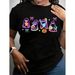 Fiesta Camisetas Otoño, Atuendos Halloween, Camiseta Divertida De Halloween_viptrois.com