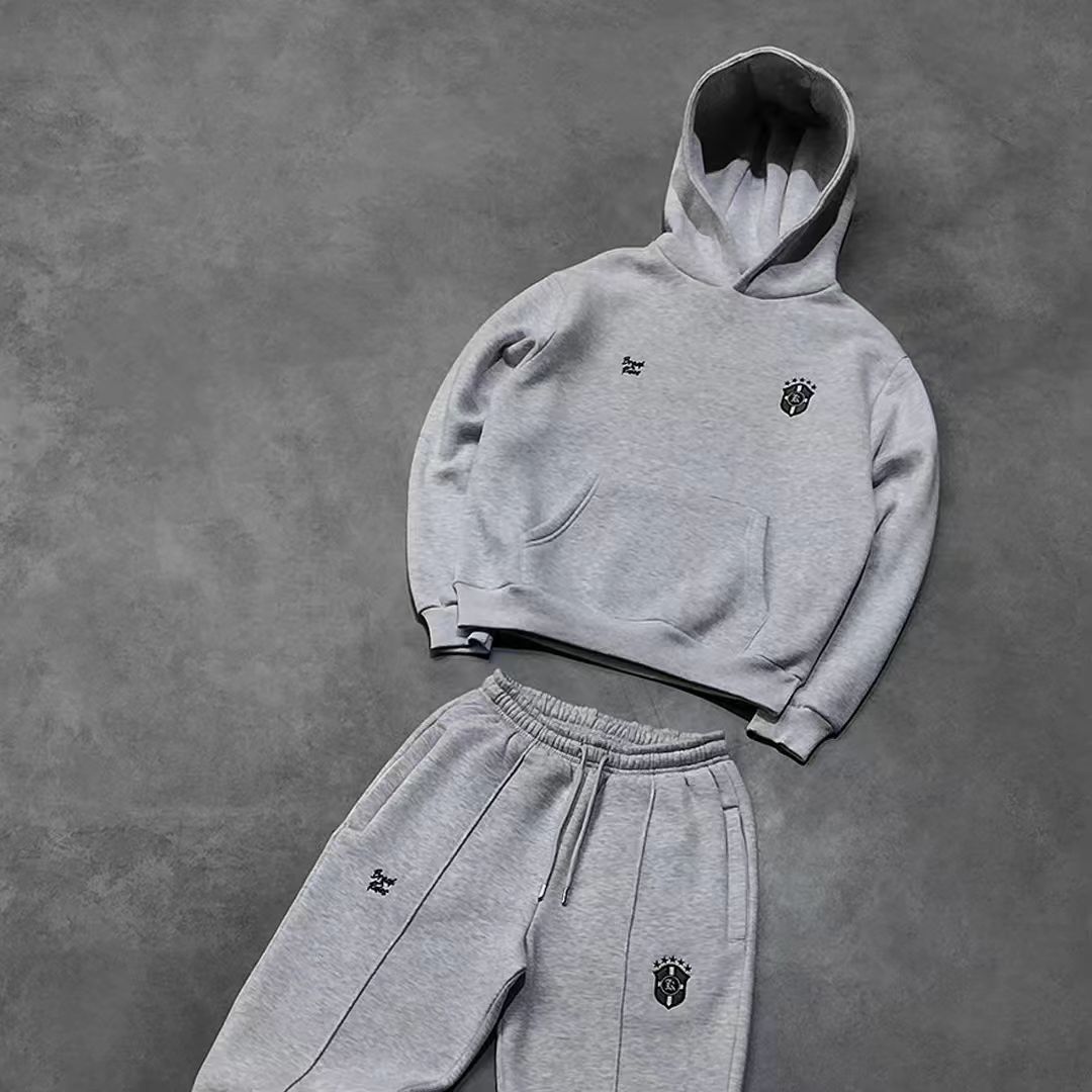 European And American Style New Trend Brand Fashion Street Style Personality Hooded Jacket Casual Suit Sweater Street_viptrois.com
