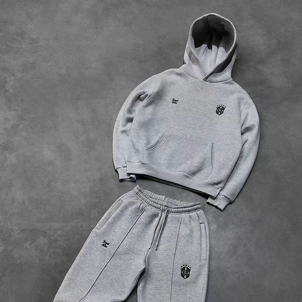 European And American Style New Trend Brand Fashion Street Style Personality Hooded Jacket Casual Suit Sweater Street_viptrois.com
