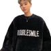 Autumn/Winter Retro Round Neck Sweater Soft Sticky Knitted Sweater Loose Trendy Thread Coat_viptrois.com
