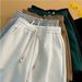 Men's Clothing Men's Style Solid Color Basketball Shorts High Street Retro Trendy Casual Sports Versatile High Waist Pants_viptrois.com