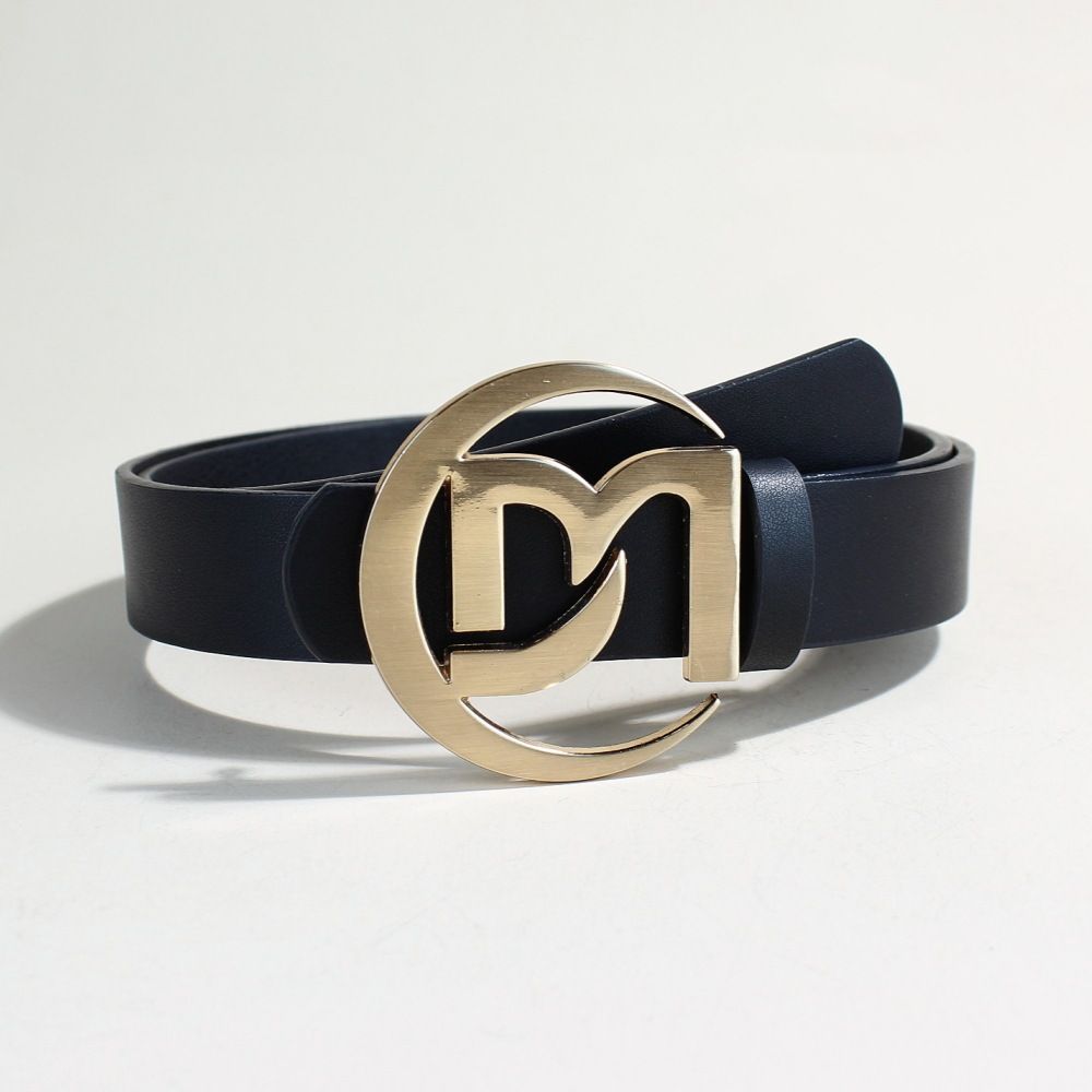 Women's Belts New D Letter Buckle Belt Fashion Casual Business Men And Women Belt Versatile Denim Suit Belt_viptrois.com