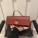Textured Woven Pattern Fashion Handbag Personalized Shoulder Bag Messenger Bag Minimalist Style Small Square Bag_viptrois.com