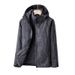 Unisex 3-in-1 Detachable Waterproof Windproof Jacket For Hiking Skiing Outdoor Activities - Fleece Lined Camouflage Winter Spring Fall Coat_viptrois.com