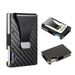 Men's Bags Slim Aluminum RFID Blocking Card Holder – Anti-Theft Metal Wallet For Men & Women With Multi-Card Slots & Bill Compartment_viptrois.com
