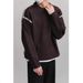 Men's Heavyweight Retro Sweater – Classic Round Neck Knit For Autumn & Winter_viptrois.com
