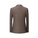 Men's Clothing Herringbone Wool Casual Studio Photo Suit Two Piece Suit_viptrois.com