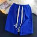 "Men's & Women's Waffle Knit Shorts - Summer Casual Lounge Shorts With Breathable Fabric, Loose Comfortable Elastic Waistband For Home Sizes M-5XL"_viptrois.com