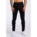 Trendy Men's Distressed Washed Denim Jeans Style Stretch Athletic Casual Trousers Retro Slim Fit Pants_viptrois.com