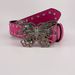 Summer New Rivet Butterfly-Shaped Personality Punk Style Jeans Fashion Versatile Pants High-End Feel Women's Belt_viptrois.com
