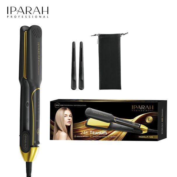 P-125 European Standard Electric Large Panel High Temperature Digital Display Straightener For Hair Salons_viptrois.com