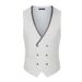 Men's Clothing New Style Supporter Suit Wedding Dress Groomsmen Three Piece Suit_viptrois.com