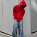 Men's Clothing Autumn And Winter New Letter Embroidered Double Hooded Hoodie Ninja Mask Unisex Fashion Brand Sweater_viptrois.com