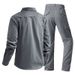 Men's Clothing Men's Military Style Workwear Set - Durable Long-Sleeve Shirt & Pants For Outdoor & Casual Wear (Army Green, Black, Gray, Khaki)_viptrois.com