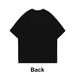 Camiseta Algodón Negra LocalPremium Unisex Estilo Bohemio Amante De Hipopótamos Concierto Fútbol Mamá Lazo_viptrois.com