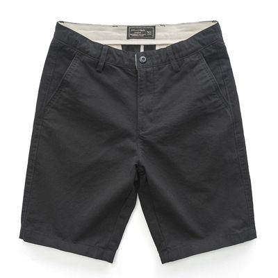 Men's Clothing Overalls Summer Texture Washed Men's Casual Shorts Trendy Men Japanese Style Pure Color Trendy All Match Slim Fit Shorts_viptrois.com