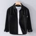 Autumn Workwear Men's Casual Shirt Pure Cotton Loose And Comfortable Youth Jacket Shirt Trendy Men's Top_viptrois.com
