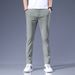 Men's Stretch Straight Leg Pants - Breathable, Versatile & Comfortable Casual Trousers For Everyday Wear_viptrois.com