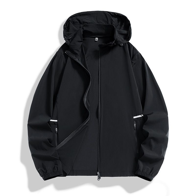 Men's Clothing Men's & Women's Detachable Hood Sun Protection Jacket UPF50+ Lightweight Breathable Fishing Shirt For Summer Outdoor Activities_viptrois.com