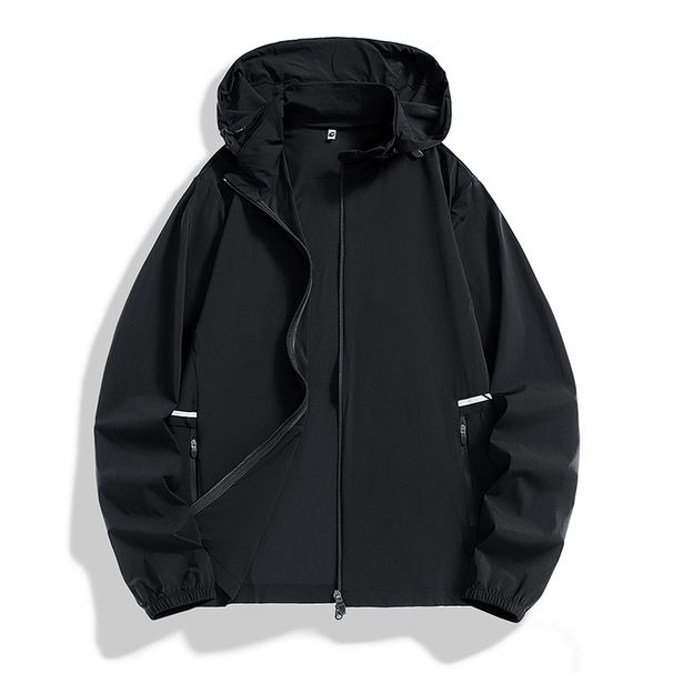 Men's Clothing Men's & Women's Detachable Hood Sun Protection Jacket UPF50+ Lightweight Breathable Fishing Shirt For Summer Outdoor Activities_viptrois.com
