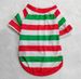 Christmas Family dress letter stripes Christmas family dress printed home dress pajamas_viptrois.com