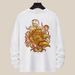 360G Autumn And Winter New Men's Crew Neck Sweater Trendy Loose Large Size Fashion Trendy Brand Embroidered Cotton Long-sleeved Top_viptrois.com
