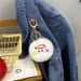 Bag Charm Ugly Cute Little Coal Ball Keychain Cute Cartoon Plush Doll Student Bag Pendant Car Key Chain Accessories Gift_viptrois.com