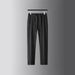Men's Clothing Summer High End Pleated Thin Men's Casual Sports Suit Chinese Style High End Slim Short Sleeve Two Piece Suit_viptrois.com