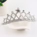 Children's Birthday Crown Dot Diamond Headwear Baby's Hundred Day Photography Elastic Headband Princess Preschool Headband_viptrois.com