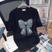 Camisetas Gráficas Camiseta De Manga Corta, Una Nueva Blusa Holgada Y Casual Para Mujeres En Verano_viptrois.com