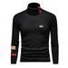 New Autumn And Winter Men's High-quality Sweater Wool Sweater Turtleneck Knitted Sweater Embroidered Bottoming Shirt_viptrois.com