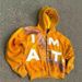 Men's Clothing Y2K Streetwear Zip-Up Hoodie – Unisex Oversized Pullover With Colorful Letter Print, Retro Hip-Hop Style_viptrois.com