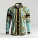Trendy Light Luxury Mens Shirt Spring Single Breasted Lapel Design New Daily Fashion Casual Loose Comfortable Business Shirts_viptrois.com