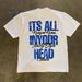 Pure Cotton Trendy Summer American Style Letter Short Sleeve T-Shirt Loose Couple Print Top Personality NS_viptrois.com