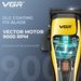 VGR Professional Cutting hine Electric Hair Trimmer Vector Motor Barber Cordless Clipper for Men V-015_viptrois.com