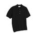 Men's Clothing Gray Twisted Short Sleeved Knitted POLO Shirt Summer Fitness Slim Stretch T Shirt Lapel Retro Top_viptrois.com