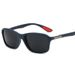 Square Frame Simple PC Frame Gray Tea Classic Sunglasses Driving Mirror Sports Sunglasses_viptrois.com
