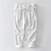 Men's Clothing Fresh Drawstring Elastic Waist Ramie Casual Pants Men's Loose Youth Cotton And Linen Long Pants_viptrois.com