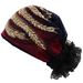 Phoenix Tail Floral Headband Hat – Fashionable Summer Lace Headpiece With Detachable Back Flower Bag_viptrois.com