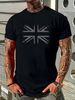 Retro Black Union Jack Vintage British Flag Great Baseball Cap Snapback Caps Knitted Hat Slightly Homme Designer Clothes Stylish Unisex Casual_viptrois.com