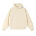 2026 Autumn And Winter Youth Loose Leisure Trendy Brand Thickened Sweater Men's Hoodie Men's Solid Color Sweater Retro Shoulder Drop_viptrois.com