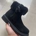 Large-size snow boots women's new autumn and winter short boots with wool and thick wear cotton shoes_viptrois.com