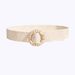Women's Belts Women's Pp Straw Woven Buckle Belt Fashionable And Versatile Dress Wide Waist Seal Literary And Fresh Wide Belt_viptrois.com