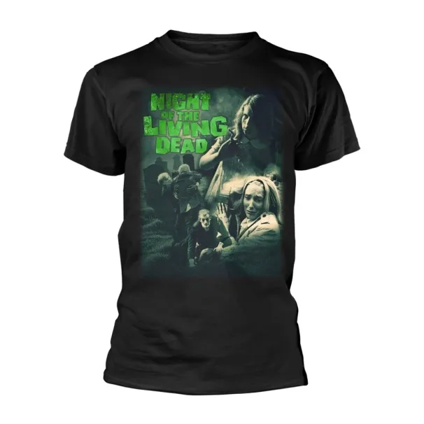 Night Of The Living Dead 'Classic' Black T Shirt Mens Womens Tees Top - NEW_viptrois.com