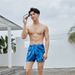 Man's clothing Fancy shorts beach shorts Adult swimming trunks Men's digital printed swimming trunks Plus size fat guy flat horns_viptrois.com