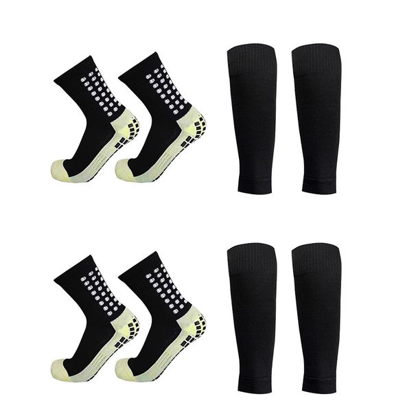 4-Pack Compression Leg Sleeves For Men & Women – Breathable, Non-Slip Sports Leggings For Running, Football, Fitness & Workout_viptrois.com