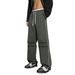 Men's Solid Color Long Pants Casual Drawstring Style Trendy Everyday Summer Versatile Bottoms Ready Stock_viptrois.com